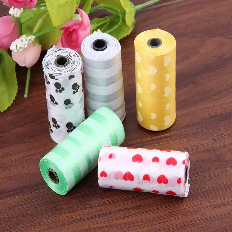  Biodegradable Dog Poop Bags for Dog Large Cat Waste Bags 