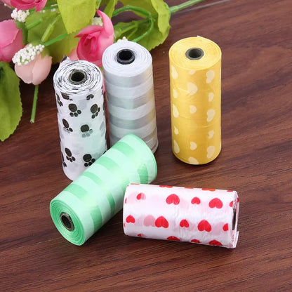  Biodegradable Dog Poop Bags for Dog Large Cat Waste Bags 