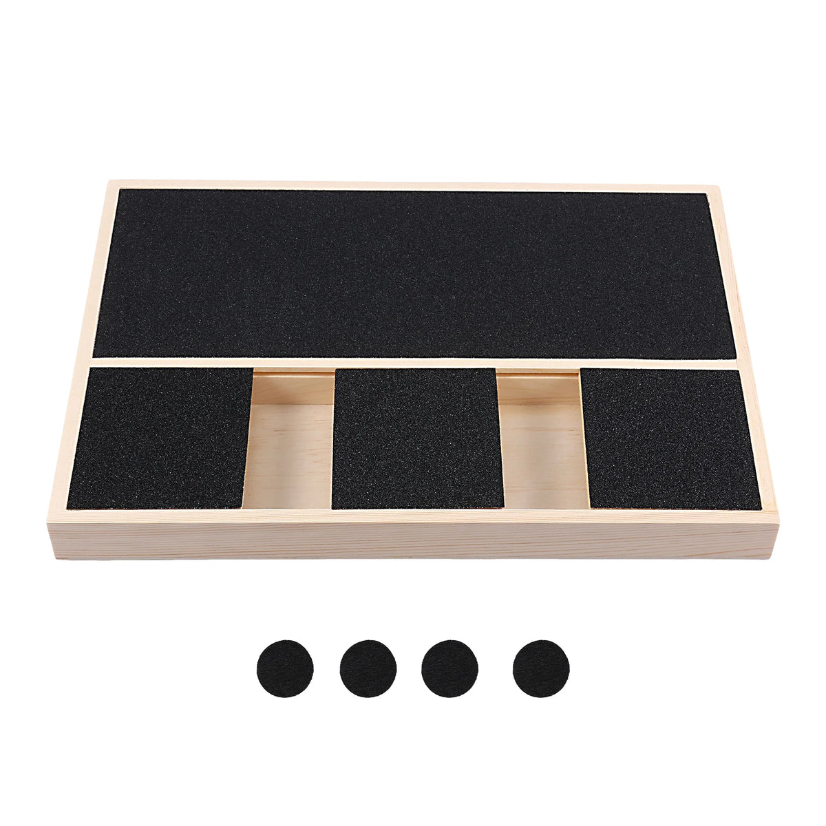 Dog Nail Scratch Board with Built-In Treat Box 