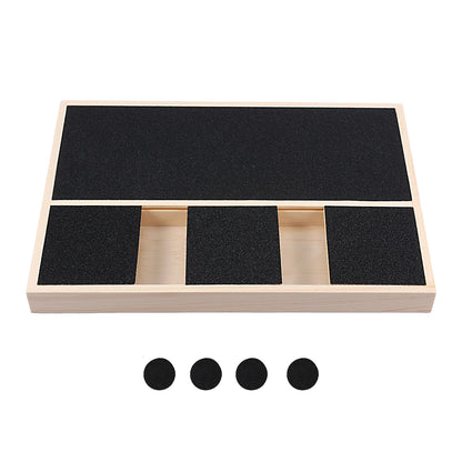 Dog Nail Scratch Board with Built-In Treat Box 