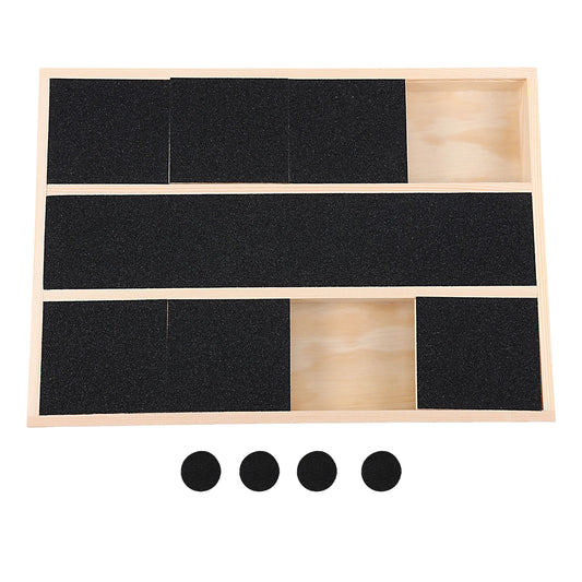 Dog Nail Scratch Board with Built-In Treat Box 