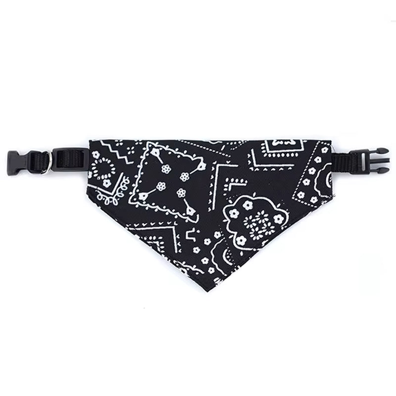 Pet Dog Neck Scarf  Dog Collar Bandana Collar Scarf adjustable