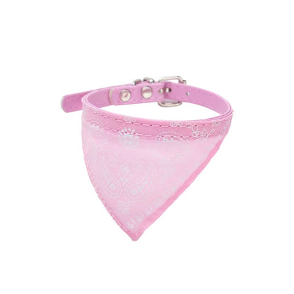 Pet Dog Neck Scarf  Dog Collar Bandana Collar Scarf adjustable