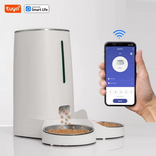 Wifi Automatic Feeder for Cats & Dogs.  App controlled