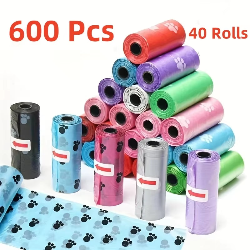  Biodegradable Dog Poop Bags for Dog Large Cat Waste Bags 