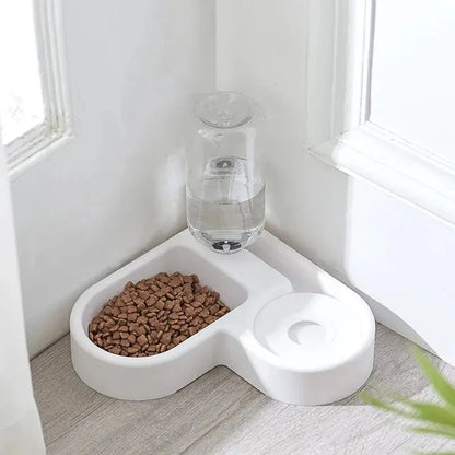  Dual-Use Multi-Functional Drinking and Feeding Pet Bowl for Dogs and Cats