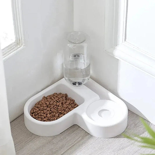  Dual-Use Multi-Functional Drinking and Feeding Pet Bowl for Dogs and Cats