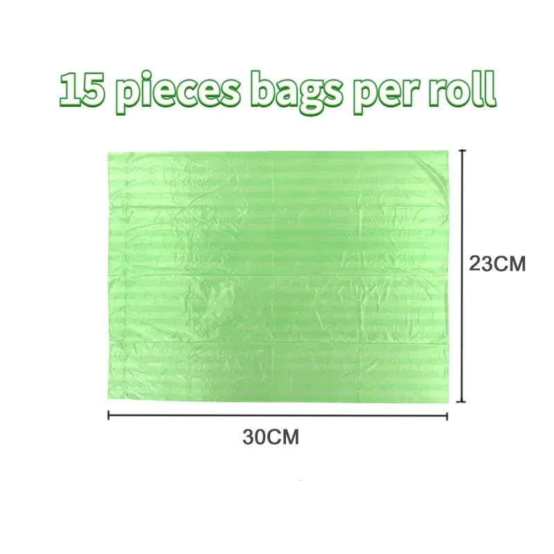  Biodegradable Dog Poop Bags for Dog Large Cat Waste Bags 