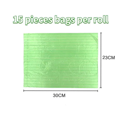 Biodegradable Dog Poop Bags for Dog Large Cat Waste Bags 
