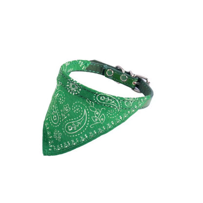 Pet Dog Neck Scarf  Dog Collar Bandana Collar Scarf adjustable