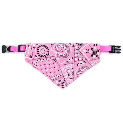 Pet Dog Neck Scarf  Dog Collar Bandana Collar Scarf adjustable